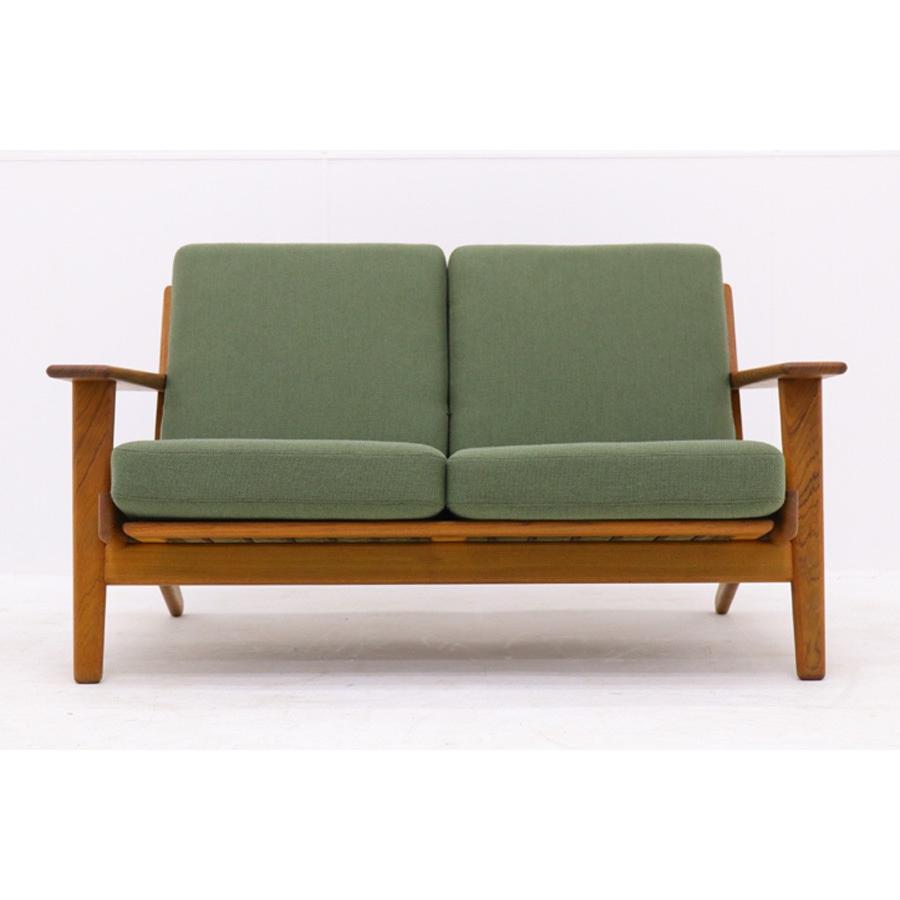 北欧家具ビンテージ GE290 ラブソファ チーク材 Hans J.Wegner（ハンス
