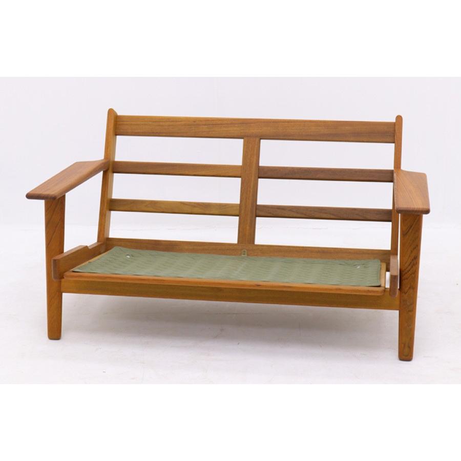 北欧家具ビンテージ GE290 ラブソファ チーク材 Hans J.Wegner 北欧家具ビンテージ GE290 ラブソファ チーク材 Hans J.Wegner