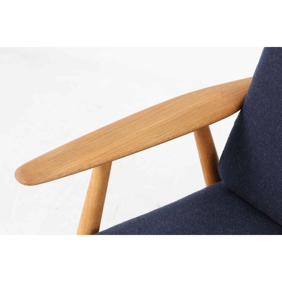 北欧家具ビンテージ　GE240　シングルソファ　オーク材　Hans J.Wegner（ハンス・J・ウェグナー）　GETAMA/ゲタマ｜ruskea｜06