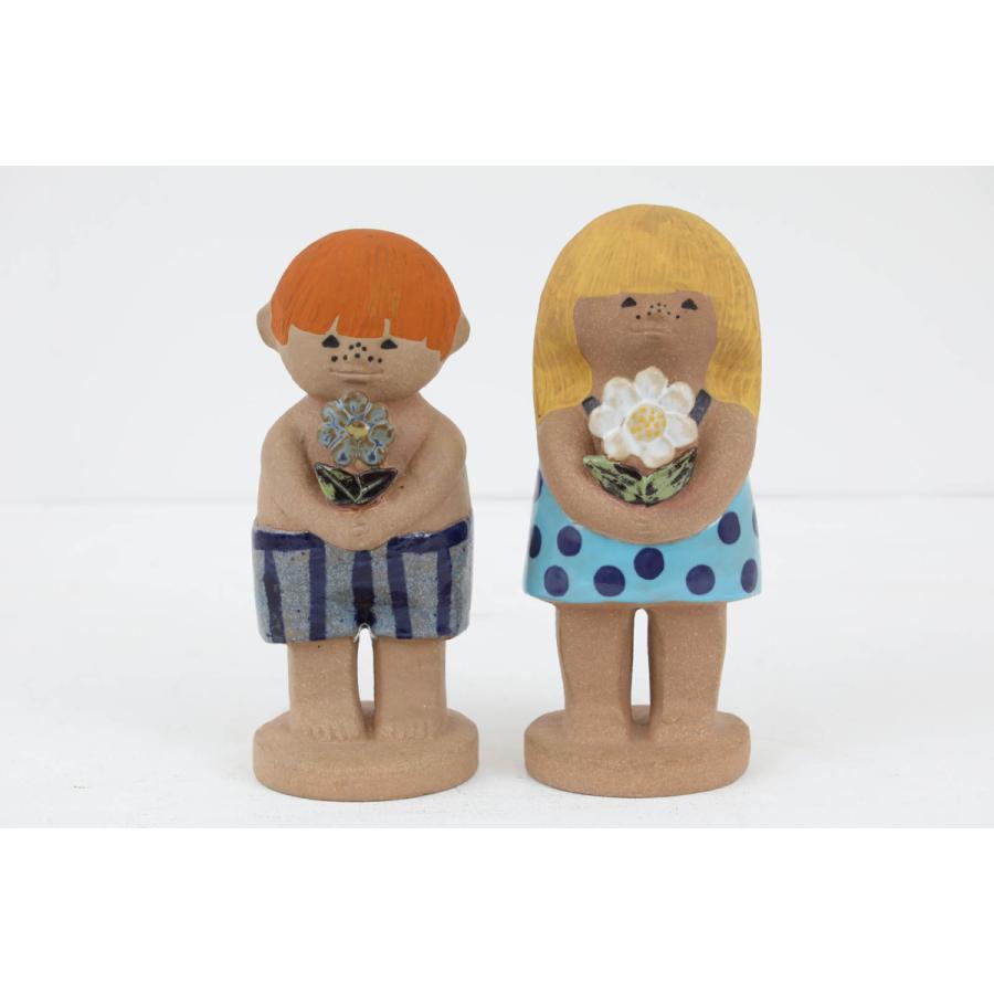 Lisa Larson リサ ラーソン ADAM＆EVA STOR アダムとイブの2体セット  
