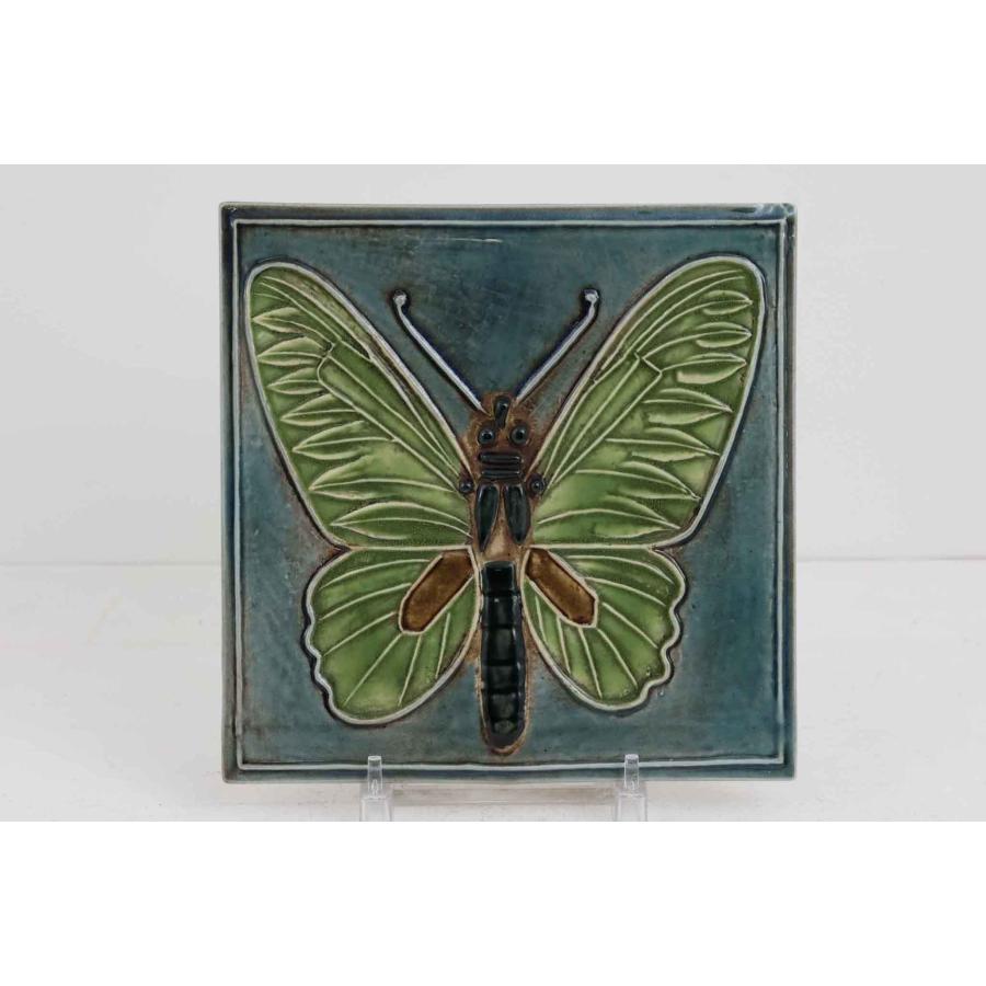 Lisa Larson リサ ラーソン 陶板 FJARILSPLATTOR チョウ蝶□北欧雑貨