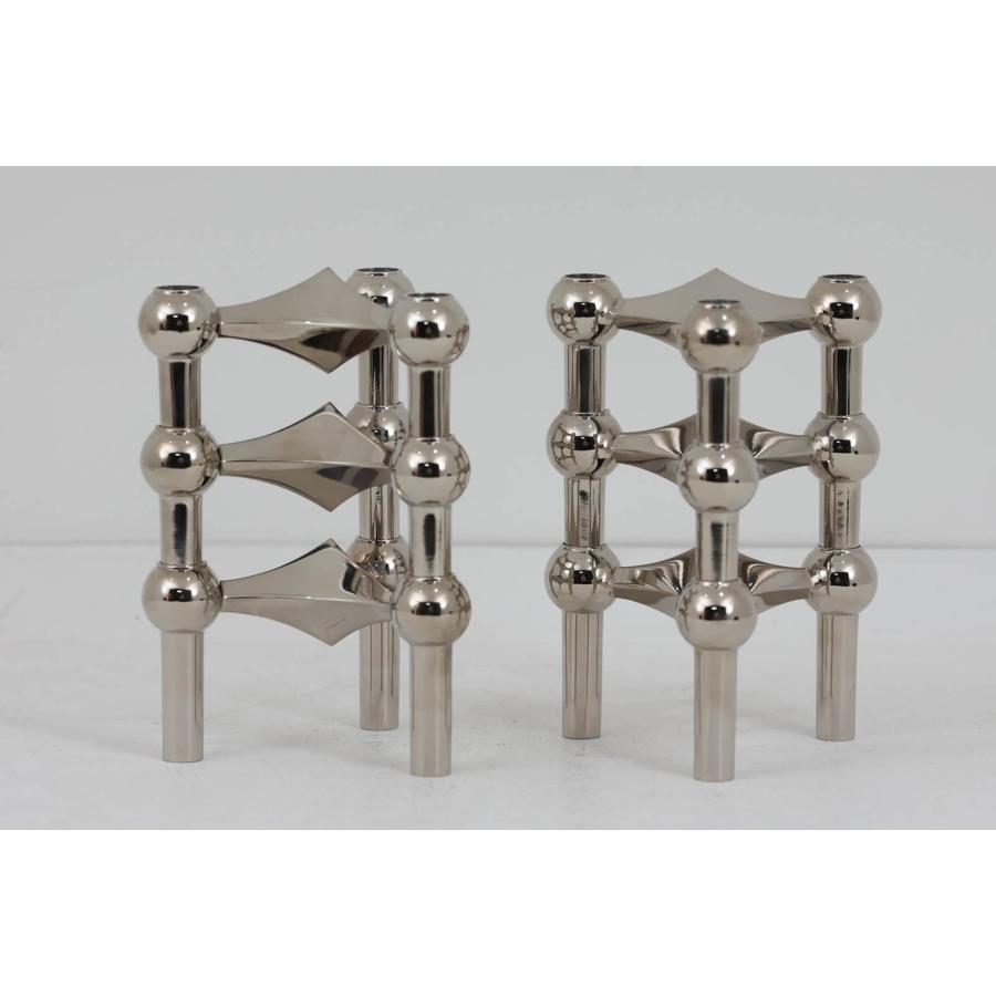 STOFF NAGEL ストッフナゲル キャンドルホルダー/オブジェ クローム 6