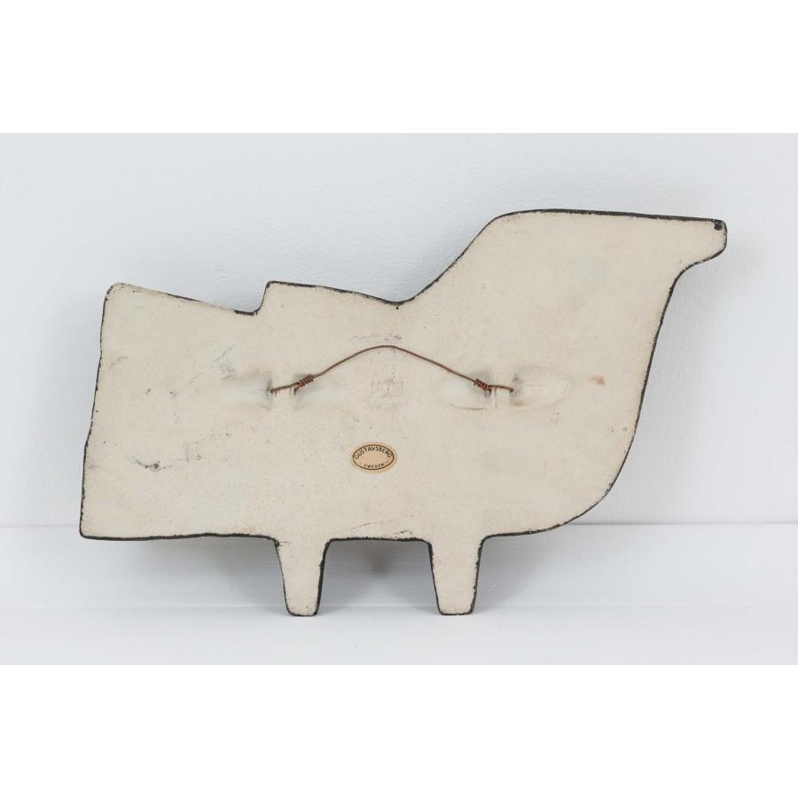 専用 リサラーソン＊Lisa Larson＊ 鳥の陶板　ヴィンテージ リサラーソンヴィンテージ陶板白鳥