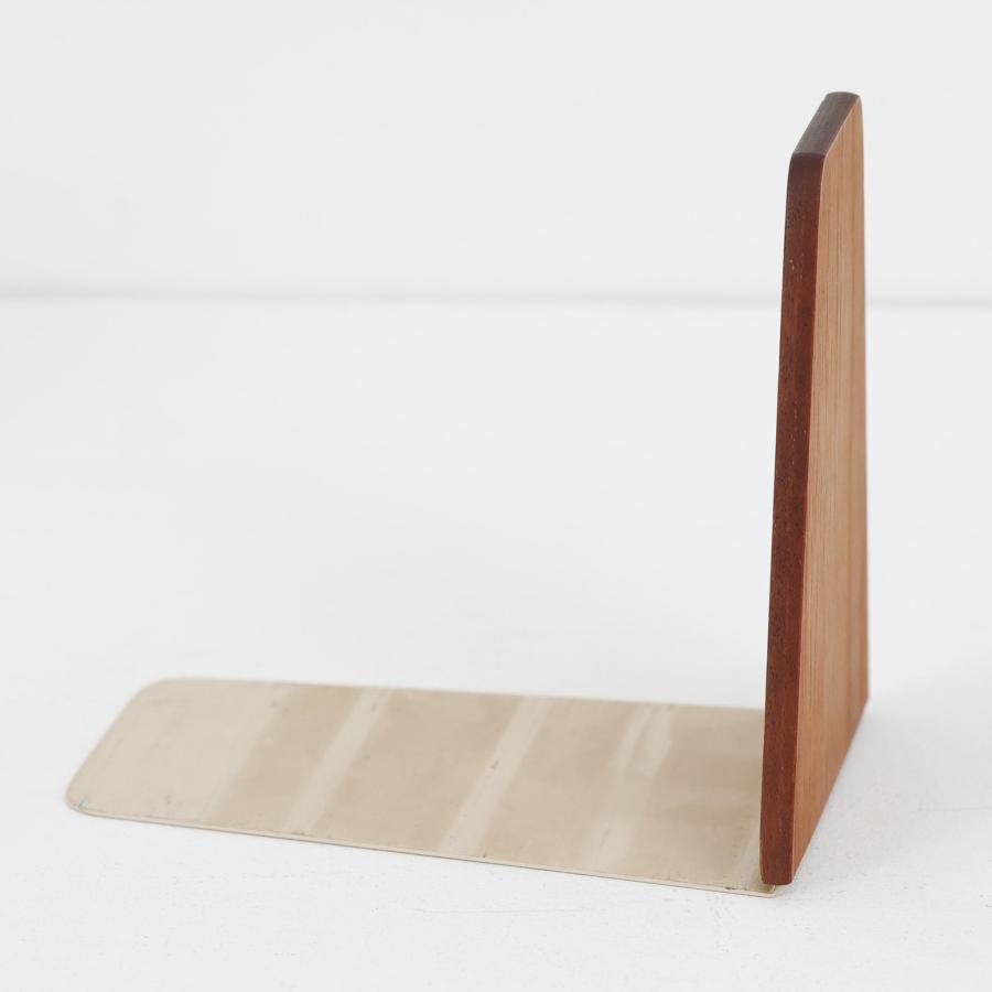 デンマーク製 北欧ビンテージ チーク材のブックエンド 4つセット 北欧