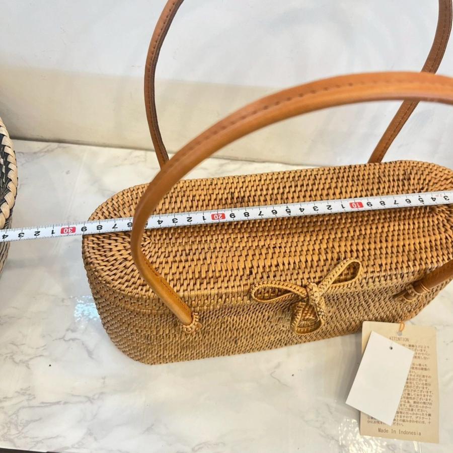 アタバッグ 籠バッグ バリ島 工芸品 ハンドメイド 手作り インドネシア