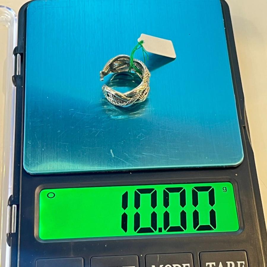 ２匹の蛇 スネーク リング silver925 指輪 1点物. 15号 16号 17号 縁起物 ハンドメイド 手作り シルバー 925刻印 手作り メンズリング レディース_9