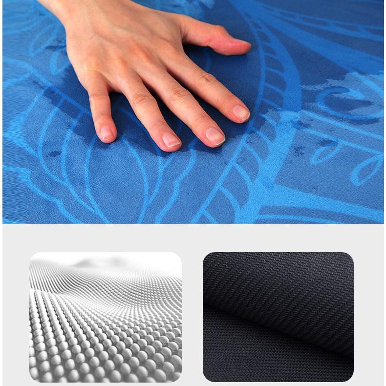 ヨガ マット 曼荼羅 マンダラ ヨガマット 厚手 円形 大判 おしゃれ