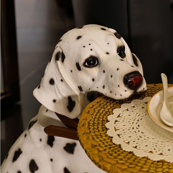 オブジェ 犬 トレイ 付き サイドテーブル おしゃれ かわいい