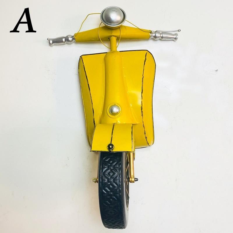 壁掛け ウォールインテリア アイアン バイク Bike アメリカン レトロ モダン リビング ダイニング 車庫 屋内 装飾 インテリア_1