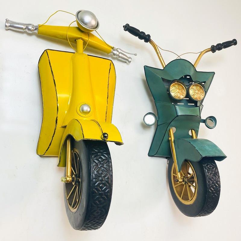 壁掛け ウォールインテリア アイアン バイク Bike アメリカン レトロ モダン リビング ダイニング 車庫 屋内 装飾 インテリア_5