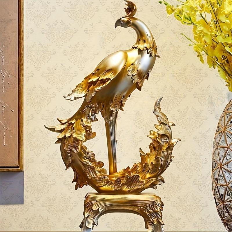 北欧のラグジュアリー金色の空の鷹飾り 北欧のラグジュアリー金色の空