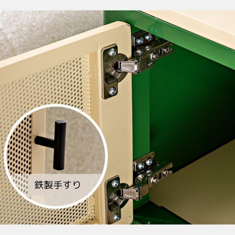 キャビネット サイドボード ロッカー チェスト 脚付き 扉付き 北欧