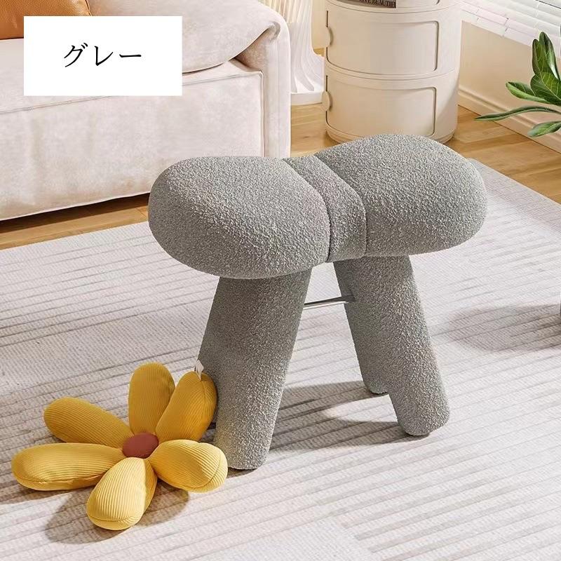 リボン型スツール 椅子 チェア もこもこ かわいい ミニサイズ ホワイト Amazon｜リボン型スツール 椅子 チェア もこもこ かわいい ミニサイズ