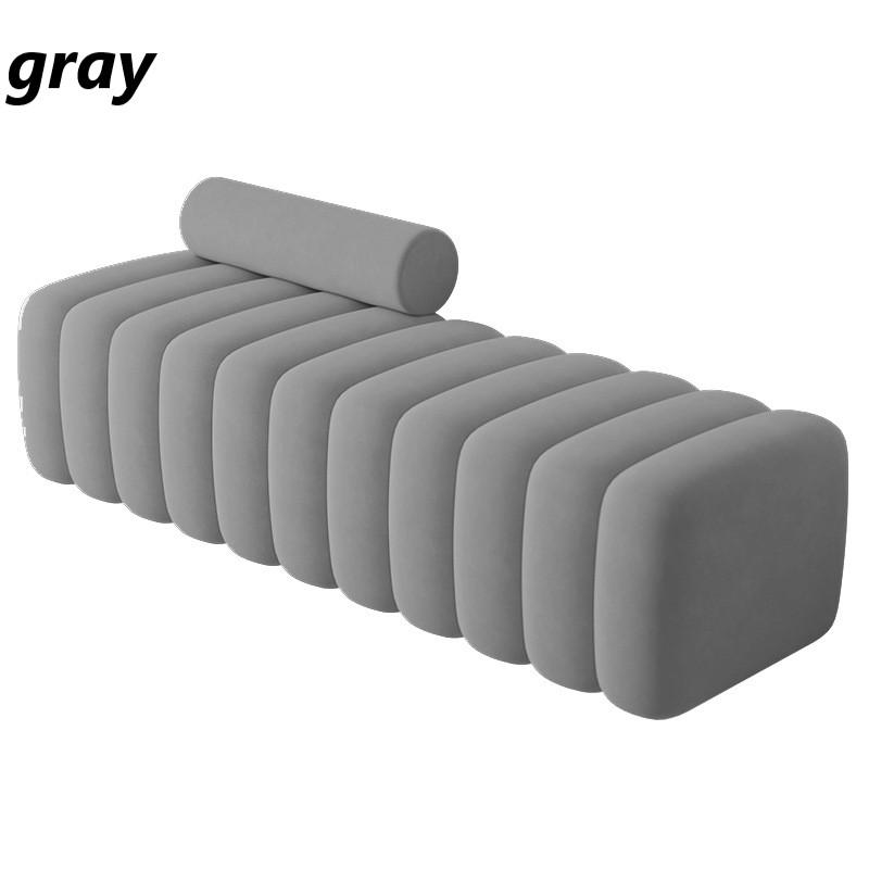 ソファー ふわふわ ラグジュアリー 韓国風 幅 120cm おしゃれ かわいい インテリア ベンチ ロー ソファ 白 ホワイト 黒 ブラック グレー |  | 02