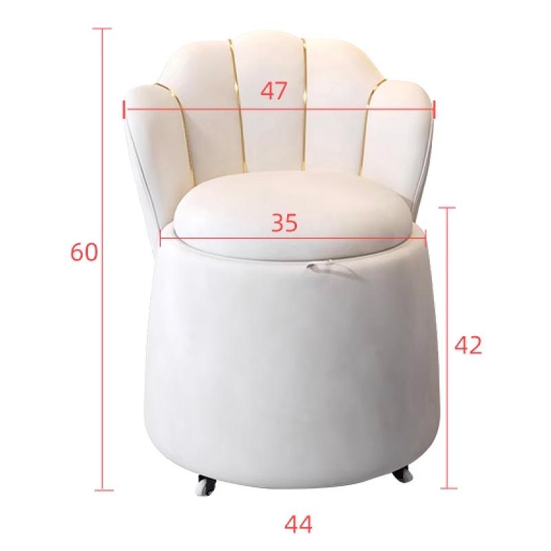 ドレッサーチェア 椅子 ベルベット ラグジュアリー スツール チェア