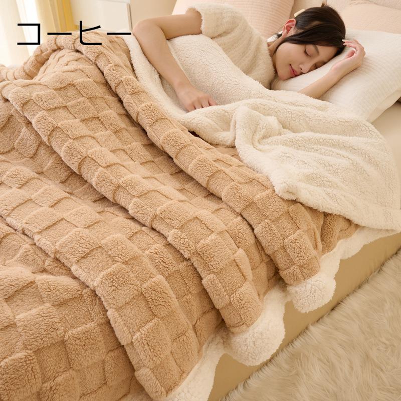 MASTERWAL ブランケット 毛布 クイーンサイズ 毛布 キングサイズ クイーンサイズ もこもこ毛布 ブランケット