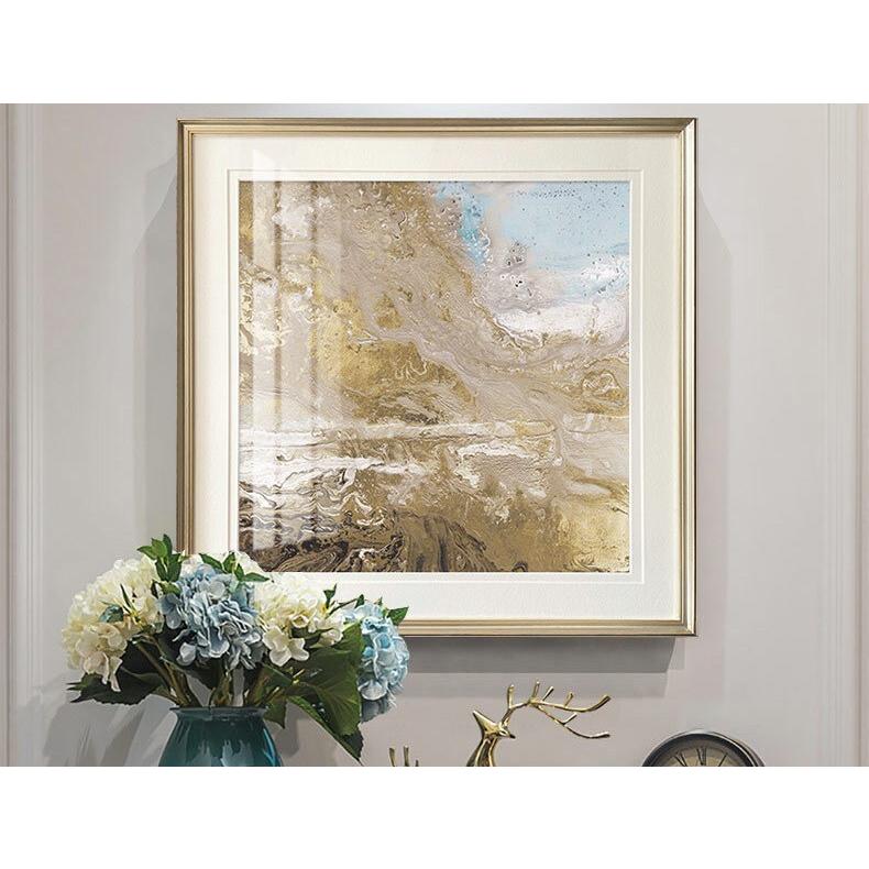 欧米風 浜辺の抽象絵画 モチーフ3種 フレーム計6種_11