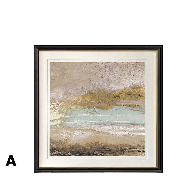 欧米風 浜辺の抽象絵画 モチーフ3種 フレーム計6種_14