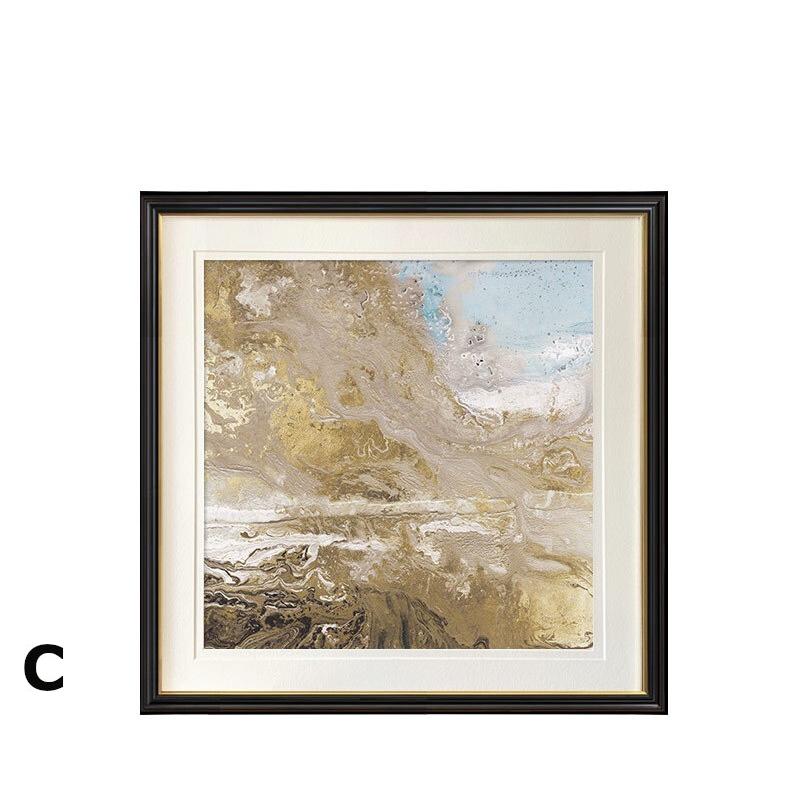 欧米風 浜辺の抽象絵画 モチーフ3種 フレーム計6種_16