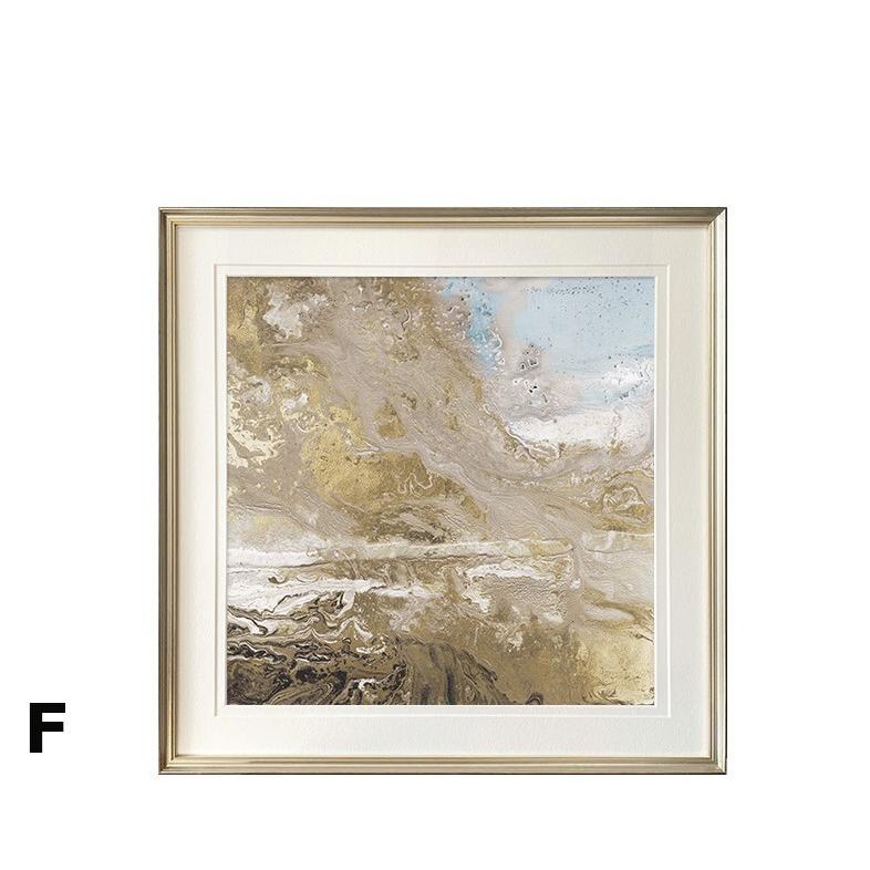 欧米風 浜辺の抽象絵画 モチーフ3種 フレーム計6種_19