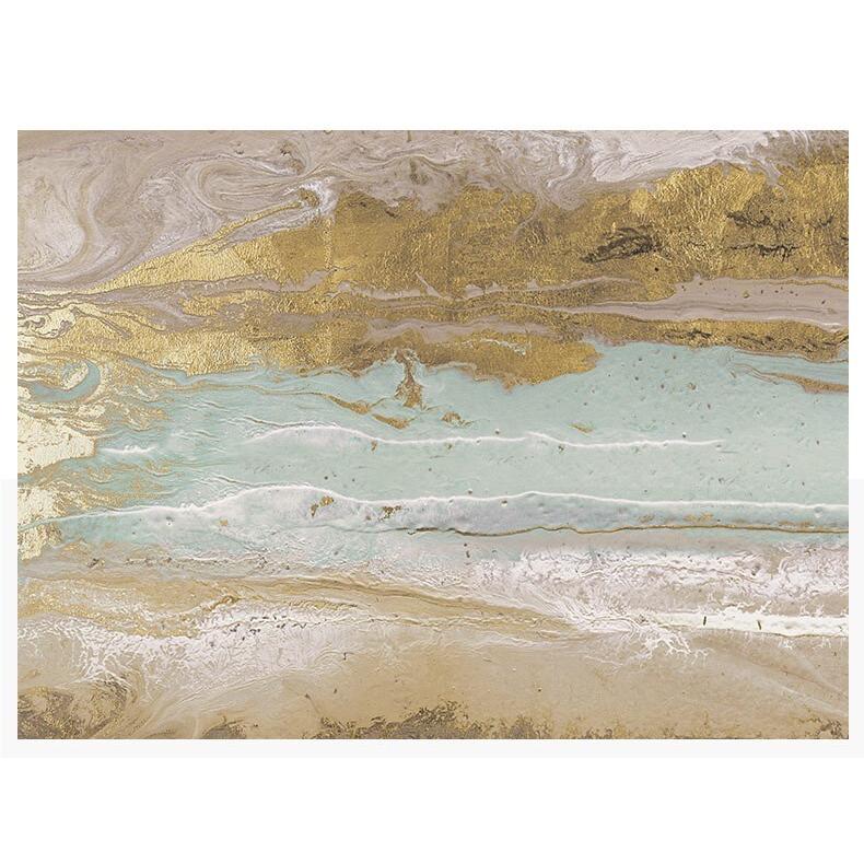 欧米風 浜辺の抽象絵画 モチーフ3種 フレーム計6種_6
