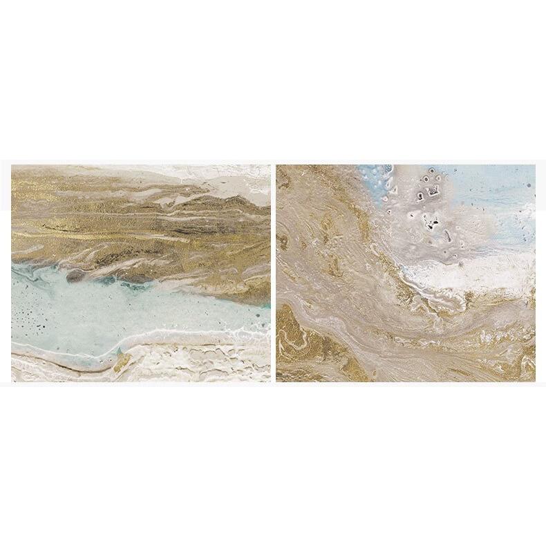 欧米風 浜辺の抽象絵画 モチーフ3種 フレーム計6種_7