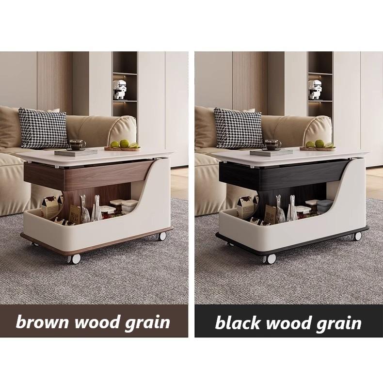 サイドテーブル 多目的 可動式 キャスター 収納 付き おしゃれ