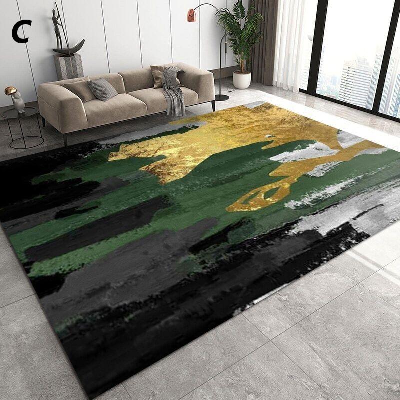 カーペット ユニーク グラデーション カラー 200cm × 160cm 140cm