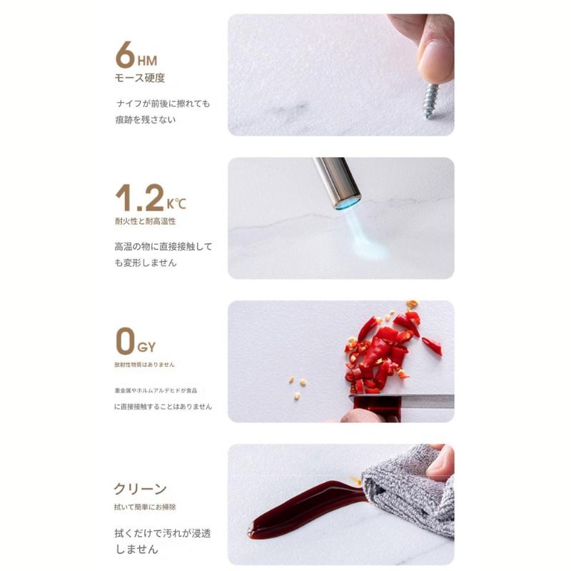 サイドテーブル コーヒーテーブル 大理石風 ラウンド 円形 セラミック 大理石柄 高級感 ホテルライク 北欧 おしゃれ 直径60 ソファテーブル 丸テーブル_5