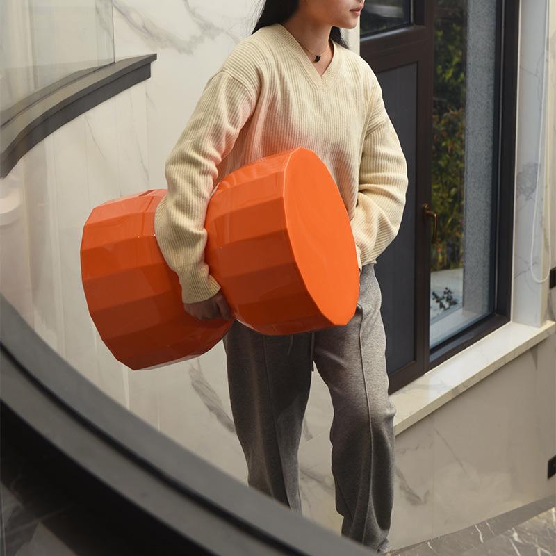 サイドテーブル シンプル スタイリッシュ 光沢感 多用途 おしゃれ かわいい インテリア 北欧 スツール コーヒーテーブル カフェ ピンク_7