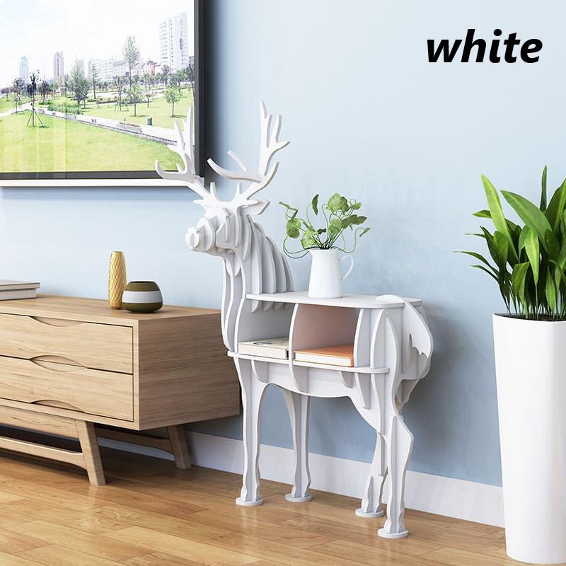 飾り棚 鹿 ヘラジカ ユニーク 組み立て おしゃれ かわいい インテリア