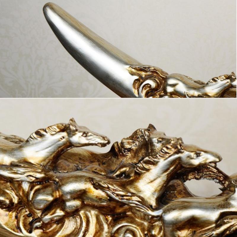 象牙 置物 金色 アンティーク インテリア 置物 アート オブジェ 【公式