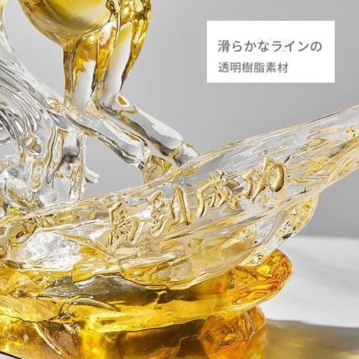 オブジェ 馬 午 干支 ラグジュアリー クリスタル調 おしゃれ かわいい