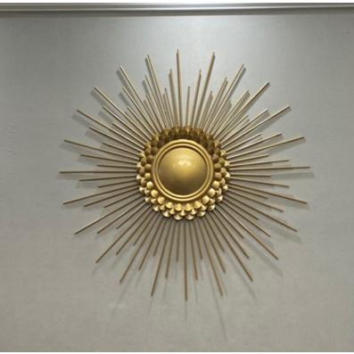 北欧風のラグジュアリー壁掛け装飾品 太陽型