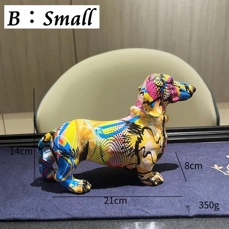 ダックスフント 犬 飾り 置物 大きい 小さい ダックス 玄関 リビング 
