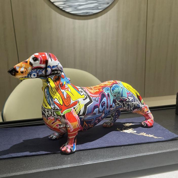 ダックスフント 犬 飾り 置物 大きい 小さい ダックス 玄関 リビング