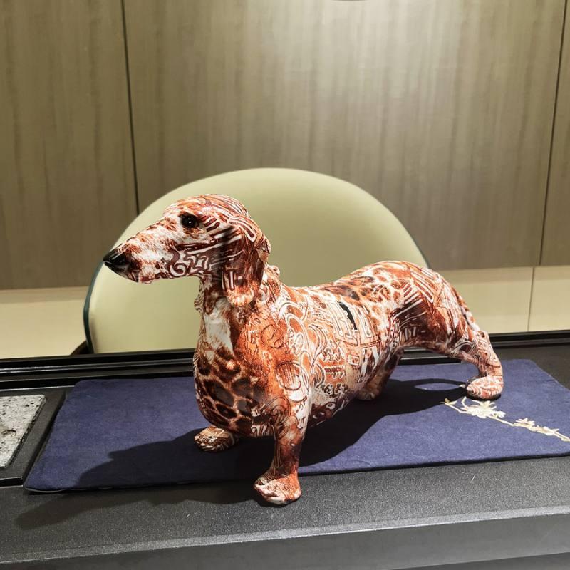 ダックスフント 犬 飾り 置物 大きい 小さい ダックス 玄関 リビング