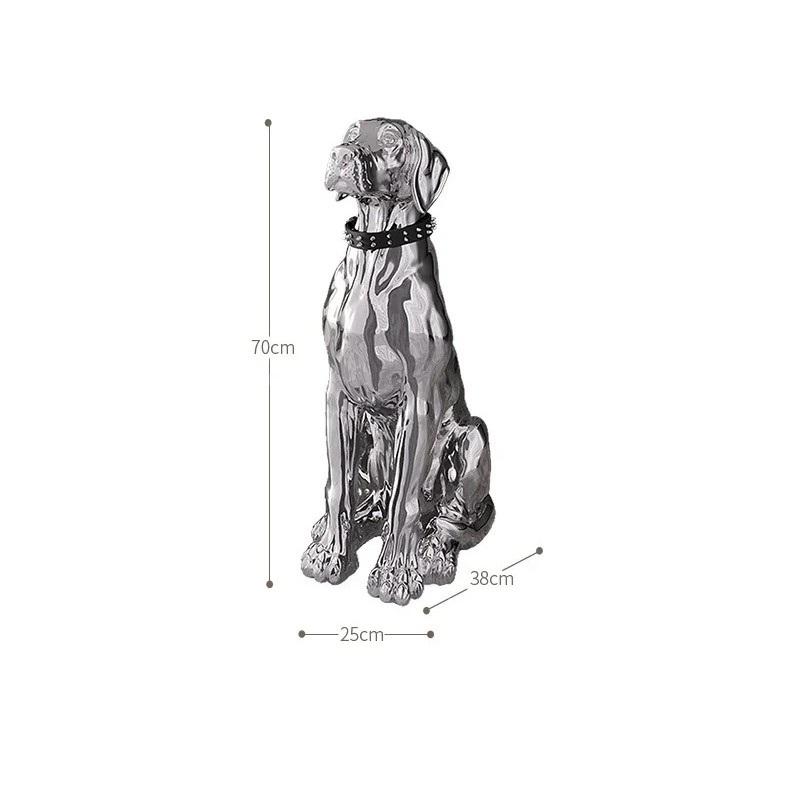 オブジェ 犬 スタイリッシュ ラグジュアリー アート インテリア モダン