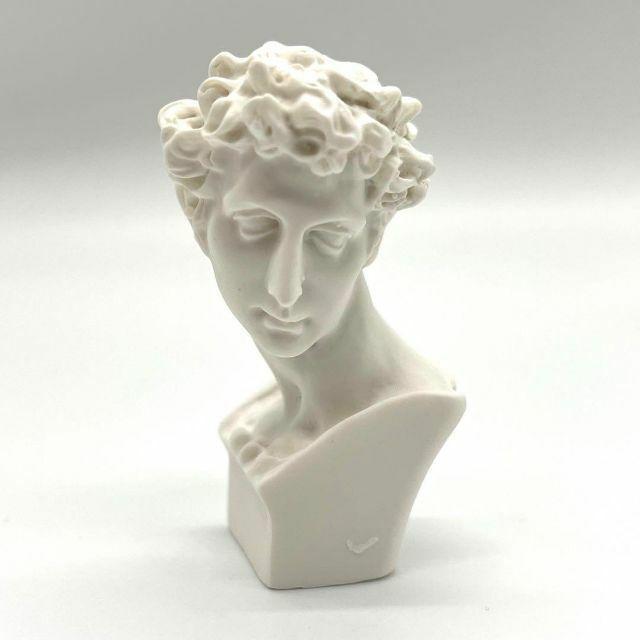 西洋彫刻　石膏　アポロ神　古代ギリシャ　オブジェ　置物　アンティーク 西洋彫刻 石膏 アポロ神 古代ギリシャ オブジェ 置物 アンティーク