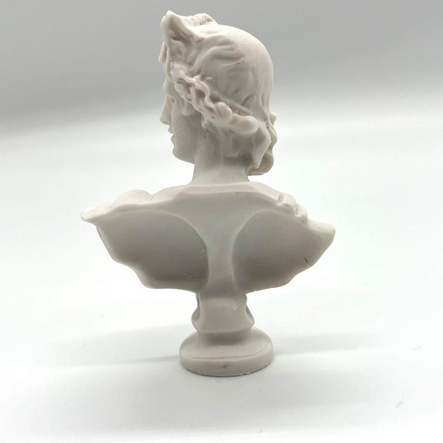 アポロ ダビデ メディチ オブジェ ギリシャ神話 石膏像 置物 顔