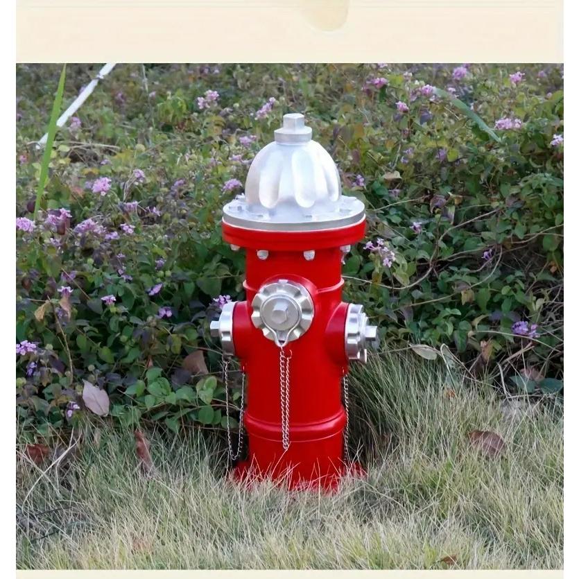これいいよ！【消火栓形状の彫像】庭の芝生とガーデニング屋外装飾に❕最安値セールh ガーデンオーナメント 消火栓 アメリカン雑貨 ユニーク おしゃれ