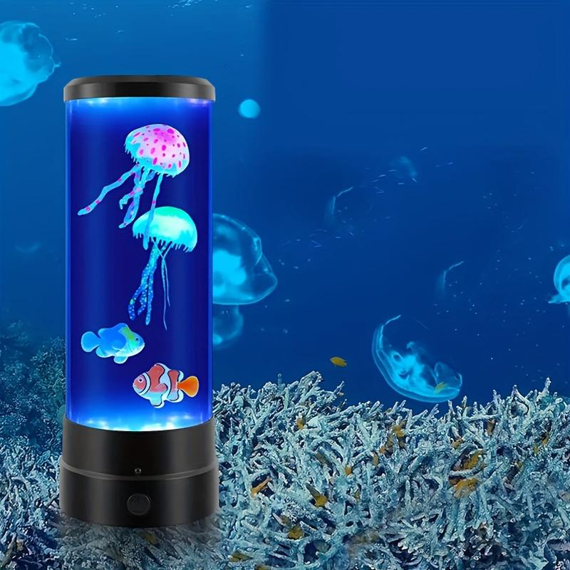 ナイトライト ミニ 水族館 クラゲ 海洋生物 おしゃれ かわいい USB