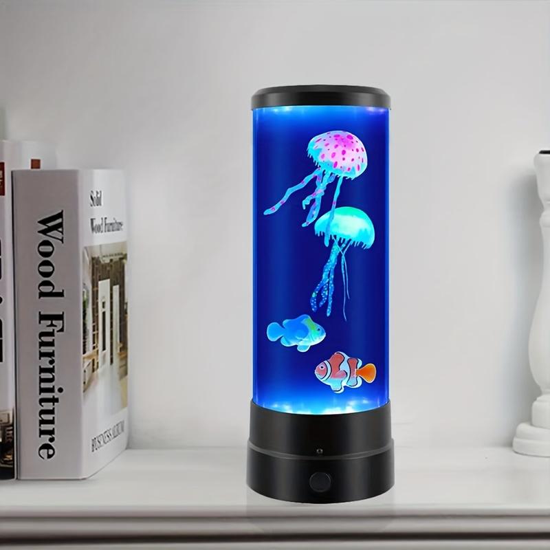ナイトライト 海洋生物 USB 給電 コンパクト 間接照明 寝室 卓上ライト ナイトライト ミニ 水族館 クラゲ 海洋生物 おしゃれ かわいい USB