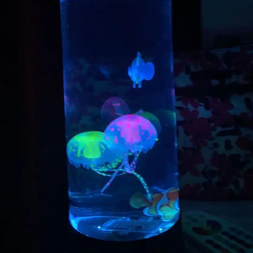 ナイトライト ミニ 水族館 クラゲ 海洋生物 おしゃれ かわいい USB