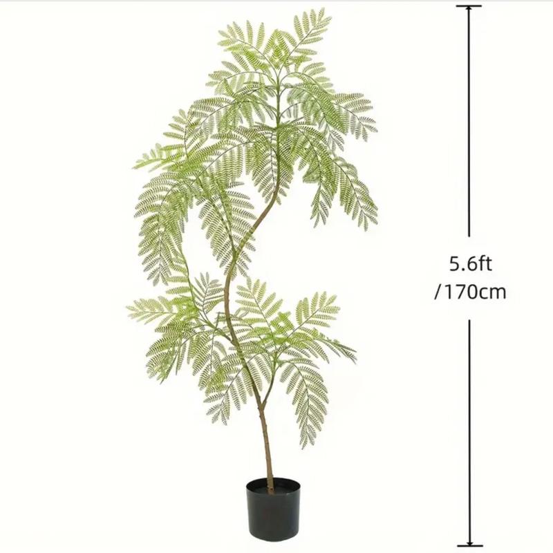 エバーフレッシュ 人工観葉植物 室内 ジャカランダ 木 店舗 リアルな緑