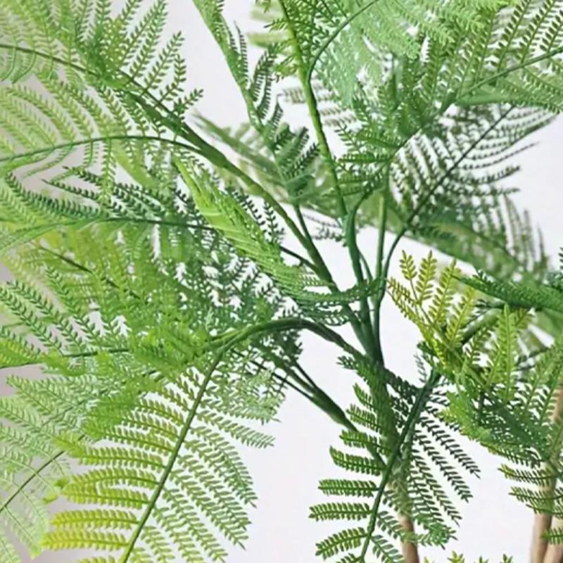エバーフレッシュ 人工観葉植物 室内 ジャカランダ 木 店舗 リアルな緑