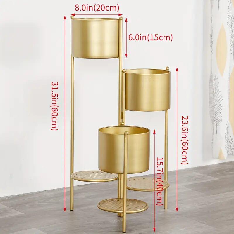 プランターラック ホワイト ゴールド脚 Amazon.co.jp: プランタースタンド ホワイト プランターラック