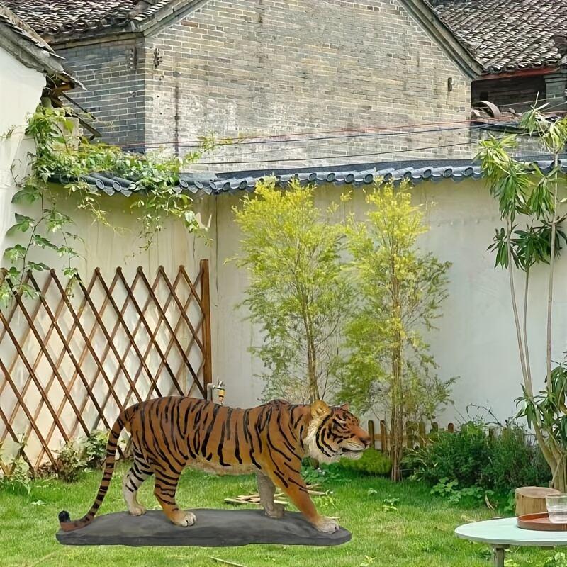 オブジェ 虎 トラ コンパクト おしゃれ インテリア 置物 ガーデン オーナメント ディスプレイ 動物 アニマル 装飾品 ギフト プレゼント 4-7_3