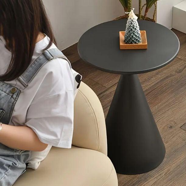 コーヒーテーブル サイドテーブル 丸 おしゃれ 汚れに強い ナイト  