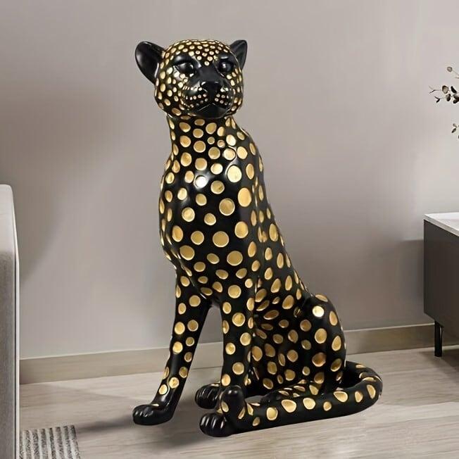 オブジェ ヒョウ エレガント おしゃれ かわいい インテリア 置物 動物